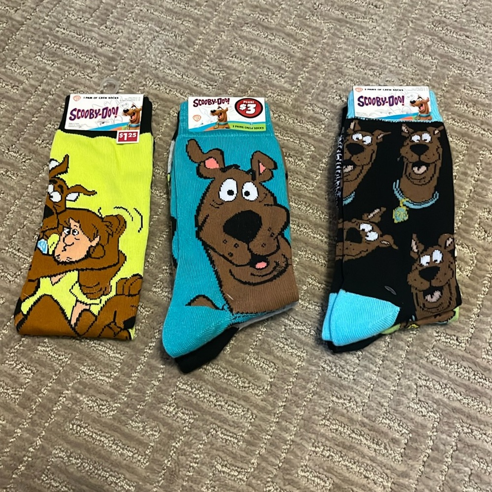 Scooby doo crew socks